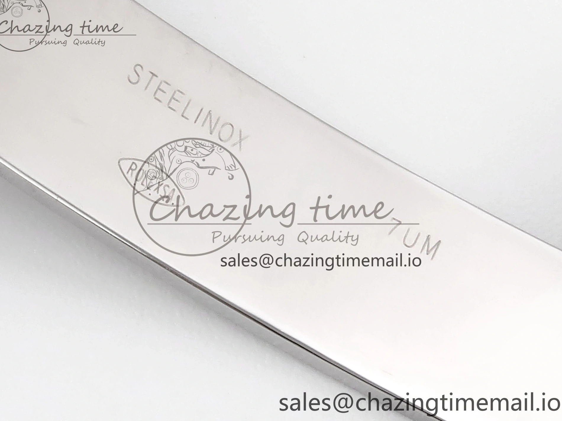 MiroTime 0131 GoodFit DateJust 41 126334 EWEF Best Edition Gray Dial Green Roman on Oyster Bracelet A 1054